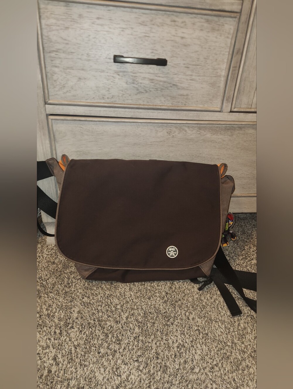 Crumpler Men's Brown Robo Bob Laptop Bag. The Hee-Goer HG-07A NWT